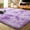 Purple, variant on Lochas Fluffy Modern Area Rugs Tie-Dyed Rug for Kids Girls Room Nursery Home Decor Shag Soft Carpet,4'x6',Blue Gray