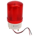 thumbnail image 3 of 10W Red LED Industrial Rotating Strobe Beacon Light - Noiseless Emergency Warning Signal with IP54 Protection, Impact & Heat Resistant ABS+PC Construction, 12V Operation for Industrial Equipment &, 3 of 6