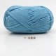 thumbnail image 1 of Xiao Hua Hilo para ganchillo, 2 rollos, hilo de algodón para tejer a ganchillo, ideal para bufandas, suéteres, guantes, perfecto para proyectos de manualidades y regalos, azul, 1 of 3