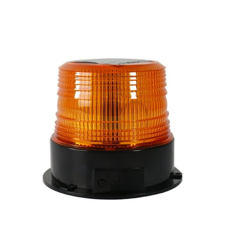 Gyrophare LED orange , 12V lumière stroboscopique d'urgence