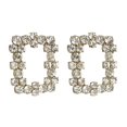thumbnail image 3 of Shoe Clips Rhinestone Crystal Shoe Buckle Jewelry Accessories Decor, 3 of 9