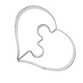 thumbnail image 3 of CIYISON Double Heart Shaped Cookie Cutters Stainless Steel Biscuits Stamp for Valentines Day Kitchen Dessert Baking Accessories, 3 of 7