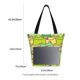 thumbnail image 3 of Fotbe Cartoon Frog Bolsa de Playa con Estampado, Bolsa de Hombro, Bolsa de Mano Espaciosa, Bolsa de Viaje Ligera, Bolsa de Compras Versátil, 3 of 6