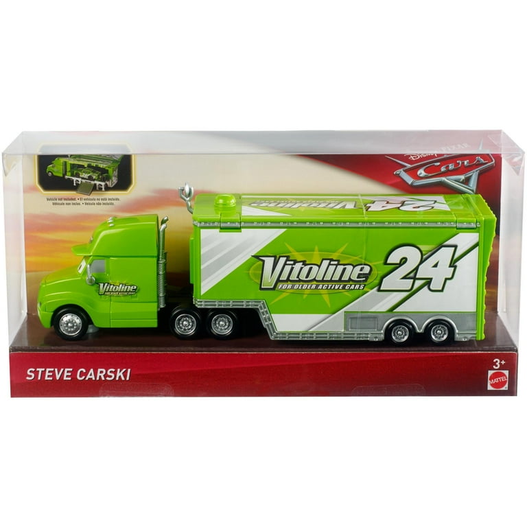 早い者勝ち‼︎Disney Pixar Cars Hauler ミニカー Free Shipping! Disney Pixar Cars 1:55 Scale Brick Yardley Die-Cast