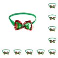thumbnail image 1 of Greeniant Collares para perros Pajarita Ajustable Moda Brillante Accesorios para mascotas Decoración Cinta Ropa Cachorro Gatos Navidad Tipo 12 tipo 12 10piezas Greeniant CBP268157, 1 of 5