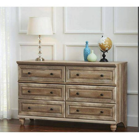 better homes & gardens crossmill dresser, weathered finish