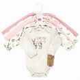 thumbnail image 2 of Touched by Nature Infant Girl Organic Cotton Long-Sleeve Bodysuits, Girl Woodland, 12-18 Months, 2 of 7