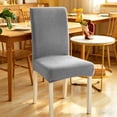 thumbnail image 5 of Stretch Chair Covers - Thick Knit, Washable Polyester Slipcovers for Dining, Office, and Restaurant Chairs, Durable and Easy to Install, Provides Complete Protection from Stains and Dust, 5 of 5