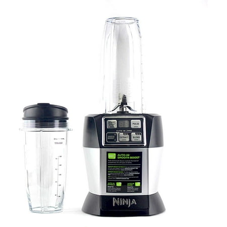 Nutri Ninja BL487T Personal Blender Auto-IQ Pro 1100-Watt (1) 24oz and ...