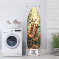 thumbnail image 3 of HELLHERO Giraffe Ironing Board Covers 3 Fasteners Stretch Fit Elastic Edge Washable, 3 of 5