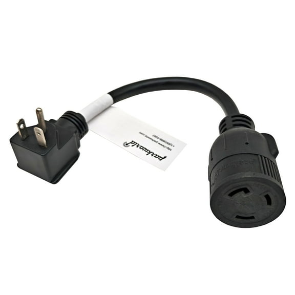 Parkworld 65436 NEMA 6-20P to L5-30R Output 20A 125V 1FT