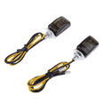 thumbnail image 4 of 6Pcs Universal LED Black Mini Tiny Small Indicators Turn Signals Motorcycle Motor Bike for, 4 of 6