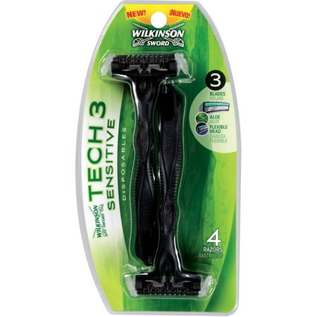 Wilkinson Sword Tech3 Sensitive Triple Disposables 4ct