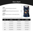 thumbnail image 4 of Sigee Solar System for Women's Workout Tank Top,Running Tank Tops,Sleeveless Gym ClothesXX-Large, 4 of 8