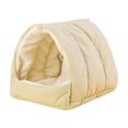 thumbnail image 2 of Parrot Winter Nest, Medium Bird Hammock, Plush Fleece Hanging Bird Bed, Hand Woven Cage Nest for Indoor Parrots During Cold Weather, 2 of 6