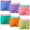 Solid Color B, variant on Girls' Boxer Briefs 6-Pack – 100% Cotton, Super Soft & Breathable Kids' Underwear, Available in Sizes 4T to 9Y