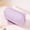 Purple, variant on Makeup Bag Travel Toiletry Bag, Puffy Padded Make Up Bags for Women Makeup Organizer Case, Wide-open Pouch Purse Travel Essentials Toiletries Accessories Brushes, White