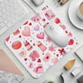 thumbnail image 2 of Valentine's Day Square 8.3x9.8 Inch Non-Slip Rubber Bottom Printed Mouse Pad, Gaming Mousepad for Office and Gaming, 2 of 6