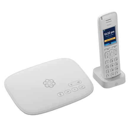 Ooma Phone Genie VoIP Internet Home Phone Service With Cordless Handset, $9.88/month + taxes and fees service required