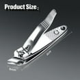 thumbnail image 4 of 12 Pcs Nail Clippers for Women Slanted Edge Metal Side Cuticle Clippers for Nails Cutting Curved Edge Trimmer Cutter Angled Travel Pedicure Manicure Tool, 4 of 4
