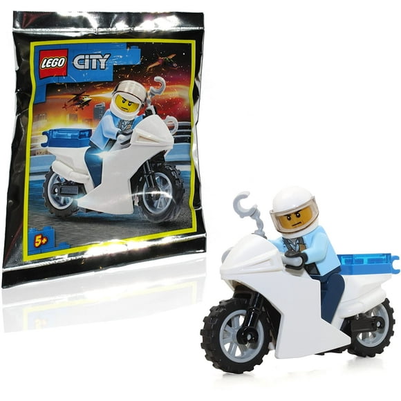 LEGO City Minifigure: Police - Police de Moto (avec Menottes) 60141