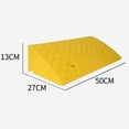 thumbnail image 2 of Steps Threshold Uphill Pad,Uphill Speed Bumps Steps Ramps Uphill Pads Plastic Threshold Ramp High-Intensity Output, 2 of 5