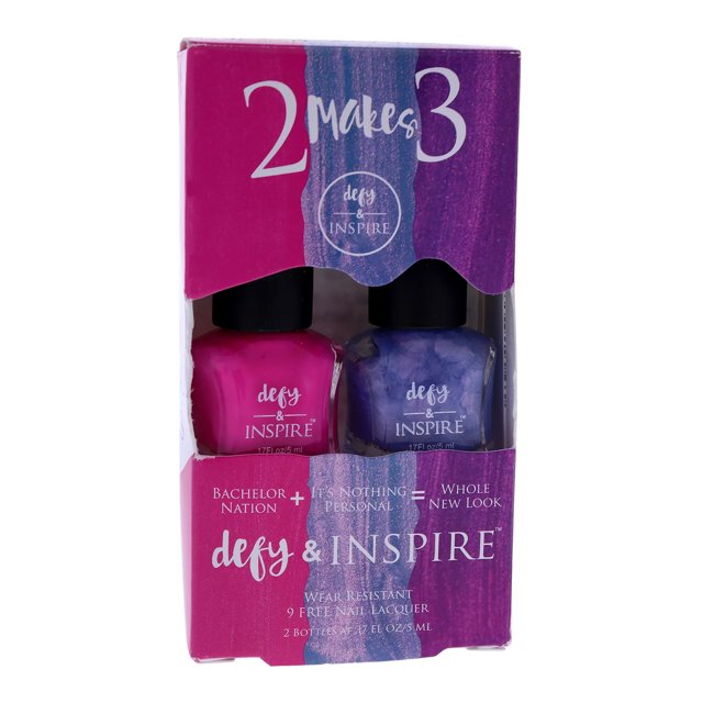 Set de Esmalte de Uñas defy and Inspire 2 piezas