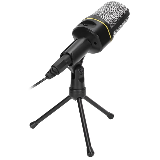 Micrófono Familiar, Micrófono Omnidireccional Con Aislamiento De Radiodifusión De Alta Sensibilidad De Video Con Reducción De Ruido Con Trípode Para Computadoras EOTVIA No