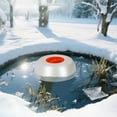 thumbnail image 5 of 1000W Pond Heater for Outdoor Ponds Winter Bird Bath, Thermostatically Controlled Pond Floating De-Icer, 5 of 5
