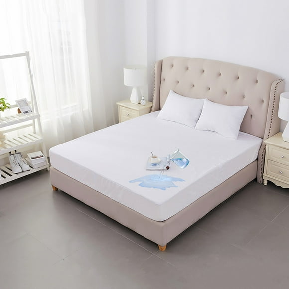 Twin Mattress Protector, Waterproof Mattress Protector Twin Size Mattress Pad Co