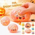 thumbnail image 2 of Dumpling Mystery Squishy Toys, Glitter Halloween Trick Treat Edition Dumpling, Stress Relief Sensory Squeeze for Holiday Gifts Party Favors, 2 of 6