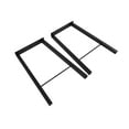 thumbnail image 6 of TC-Home 28" Industry Table Legs Set of 2 DIY Solid Iron Legs Baking Finish Black, 6 of 10