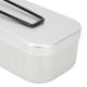thumbnail image 3 of Caja de cocina Bento para acampar, fiambrera con agarre plegable de aleación de aluminio para picnic al aire libre, 3 of 8
