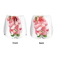 thumbnail image 3 of Balery Watercolor Tropical Gnomes Pattern Women's Running Shorts with Liner 2 Pockets Elastic Workout Athletic Gym Yoga Shorts-XX-Large, 3 of 7