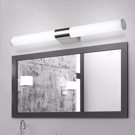 Wall Mounted Lamps For Bedroom Reading Front Mirror Light, 12/16/22W Modern Style Home Bathroom Front Mirror LED Light Wall Mount Lamp Fixture for Home Bathroom Bedroom Makeup (White Light) ()