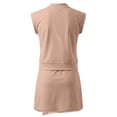 thumbnail image 4 of Shinyii Girls Casual Athletic Outfits Solid Cap Sleeve Tee Skort Set, 2-Piece, Sizes 2-8, 4 of 8