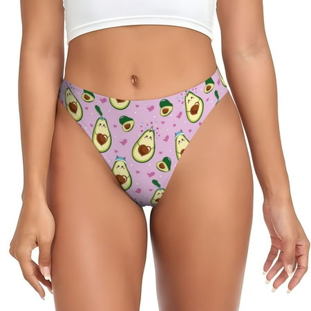 Sigee Different Avocados for Women s G-String Panty  Low Rise  Soft Lace Perfect for Everyday Wear or Special Occasions-Medium
