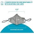 thumbnail image 7 of TUFF Face Mask for Adults, Extra Large Size, 3-Pack – USA Made, Breathable C-Shaped Design for Comfort, 7 of 7