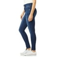 thumbnail image 3 of WallFlower Women's Sassy Skinny High-Rise Insta Soft Juniors Jeans (Standard and Plus), 3 of 8