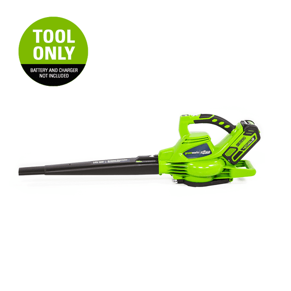 Greenworks 40V 340 CFM Cordless Leaf Blower/Vacuum, Tool Only