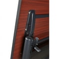 thumbnail image 5 of 48" x 30" Flip Top Mobile Training Table with Modesty Panel- Cherry and 2 "M" Stack Chairs- Burgundy, 5 of 8