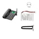 thumbnail image 4 of Cordless Phone Desktop Telephone Support GSM 850/1800/1900MHZ Dual SIM Card 2G Fixed Phone with Antenna Radio EU Plug, 4 of 4