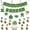 A003- Green, variant on 2026 Graduation Decorations Classof2026 Banner, GreenandGold Graduation Party Supplies, Congrats Grad Banner, Graduation Cake Toppers, Hanging Swirl Decor, 2 Pc Hanging