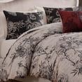 thumbnail image 4 of Bebejan French Linen 5 Piece Reversible Comforter Set, Queen, 100% Cotton Sateen, Reversible, All Season, Cozy Comfort, 4 of 12