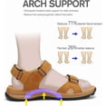 thumbnail image 5 of Rumpra Men's Quick-Dry Sport Sandals - Lightweight Water Shoes for Beach, Hiking & Swimming, 5 of 7
