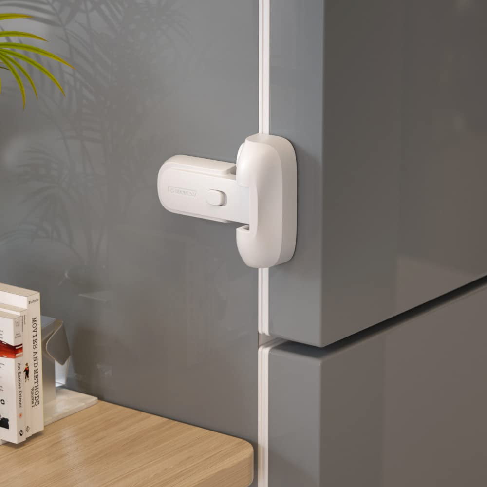 EUDEMON 1 Pack Updated Child Proof Refrigerator/Fridge/Freezer Door