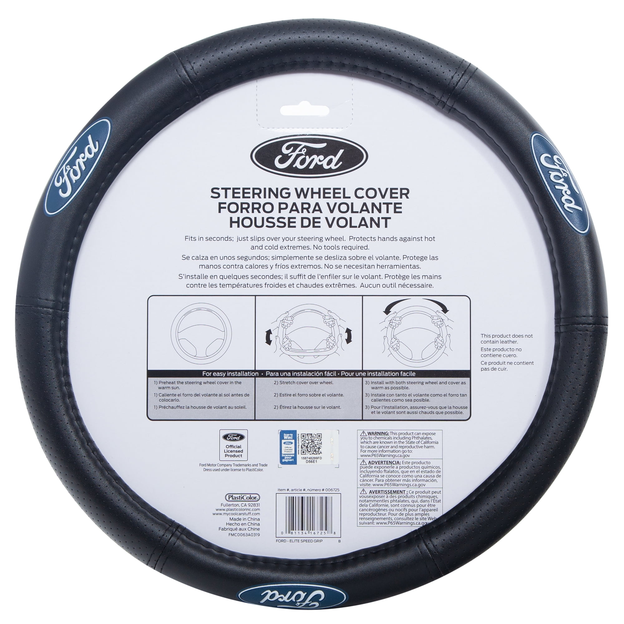Ford Elite Speed Grip Steering Wheel CoverÂ­â¢