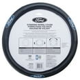 thumbnail image 3 of Plasticolor Ford Elite Series Universal Fit Automotive Steering Wheel Cover, Black, 1 Piece, 3 of 6