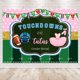 thumbnail image 1 of Newsely Touchdowns O Tutus Decoraciones De Revelación De Género Fútbol Suministros Para Fiestas De Revelación De Género Fondo 7Wx5H Fotografía Fondo Neutro Americano Baby Shower Party Banner Photo Boo, 1 of 5