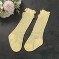 thumbnail image 3 of Fortune 0-2 Years Baby Girl Summer Socks Infant Solid Color Breathable Socks, 3 of 4